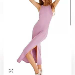 FRENCH CONNECTION Rasha Ribbed Jersey Racerback Midi Dress